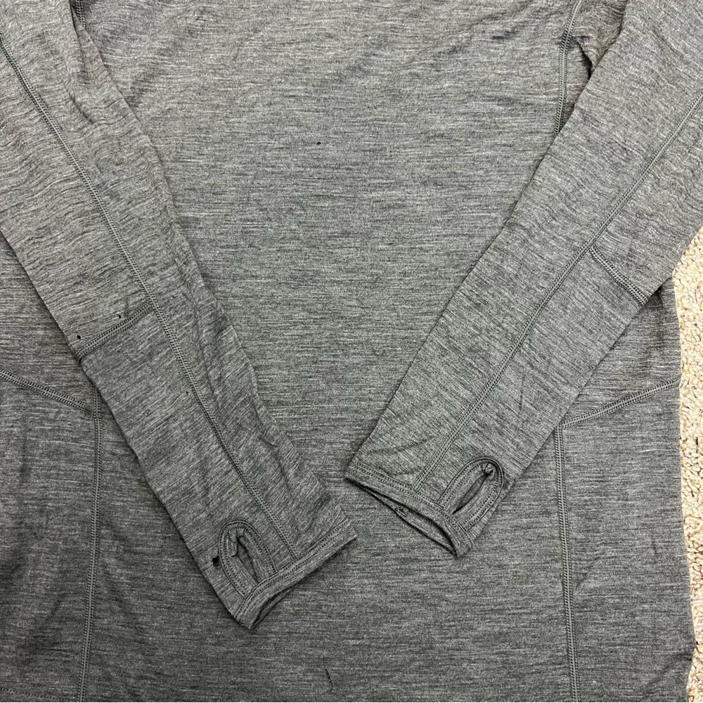 banded jacket womens medium grey quarter zip‎ pullover hunting outdoor casual - Picture 6 of 12